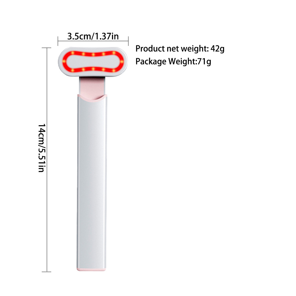 Taviona Bright-Eye Sonic Revitalizer device with sleek design, used for skin revitalization around the eyes.