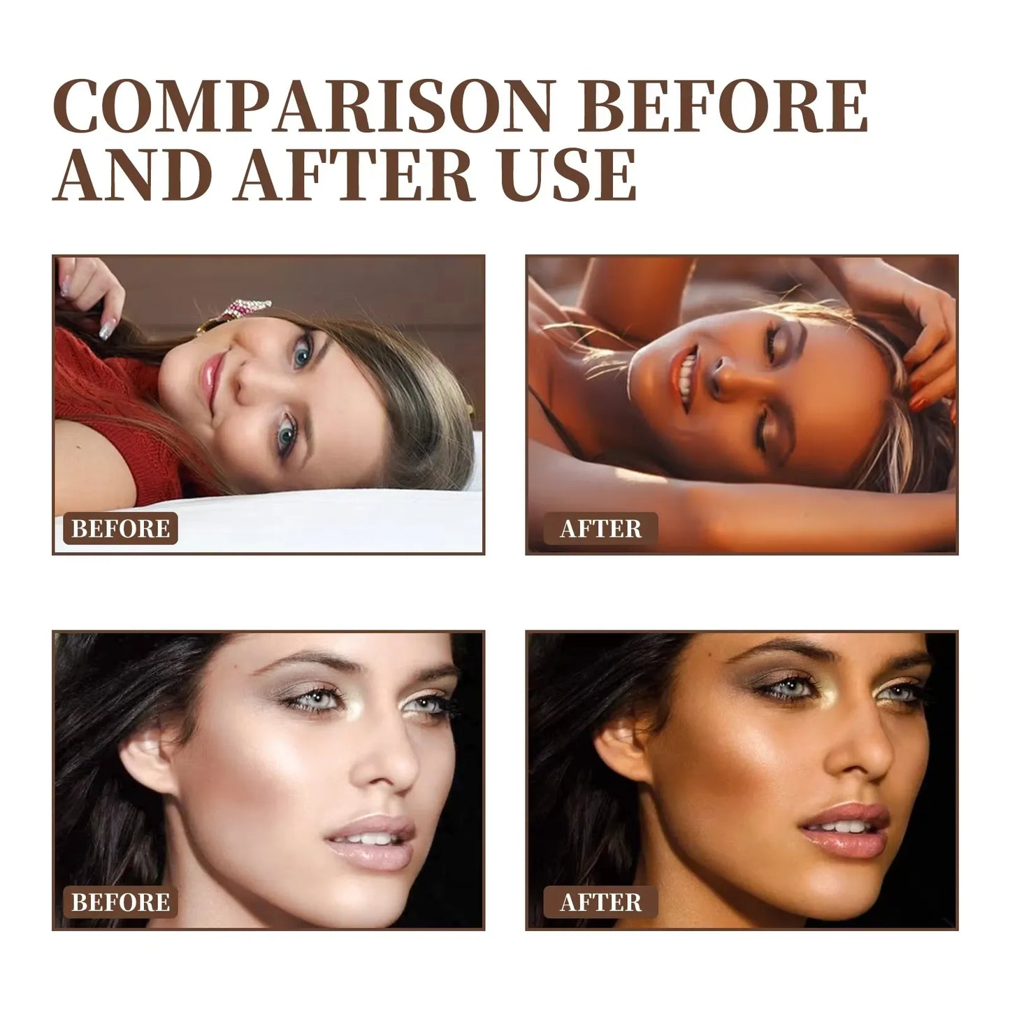 Taviona™ Liquid Sun Melanin Drops in a clear bottle with dropper, designed for skin tanning and melanin enhancement.