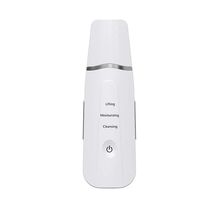 Taviona™ Deep Pore Sonic Scrubber with ergonomic handle and silicone bristles for deep facial cleansing.