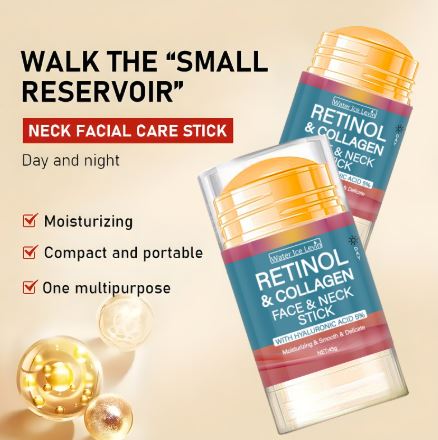 Taviona™ Retinol and Collagen Sculpting Stick with a sleek applicator for firming and lifting skin.