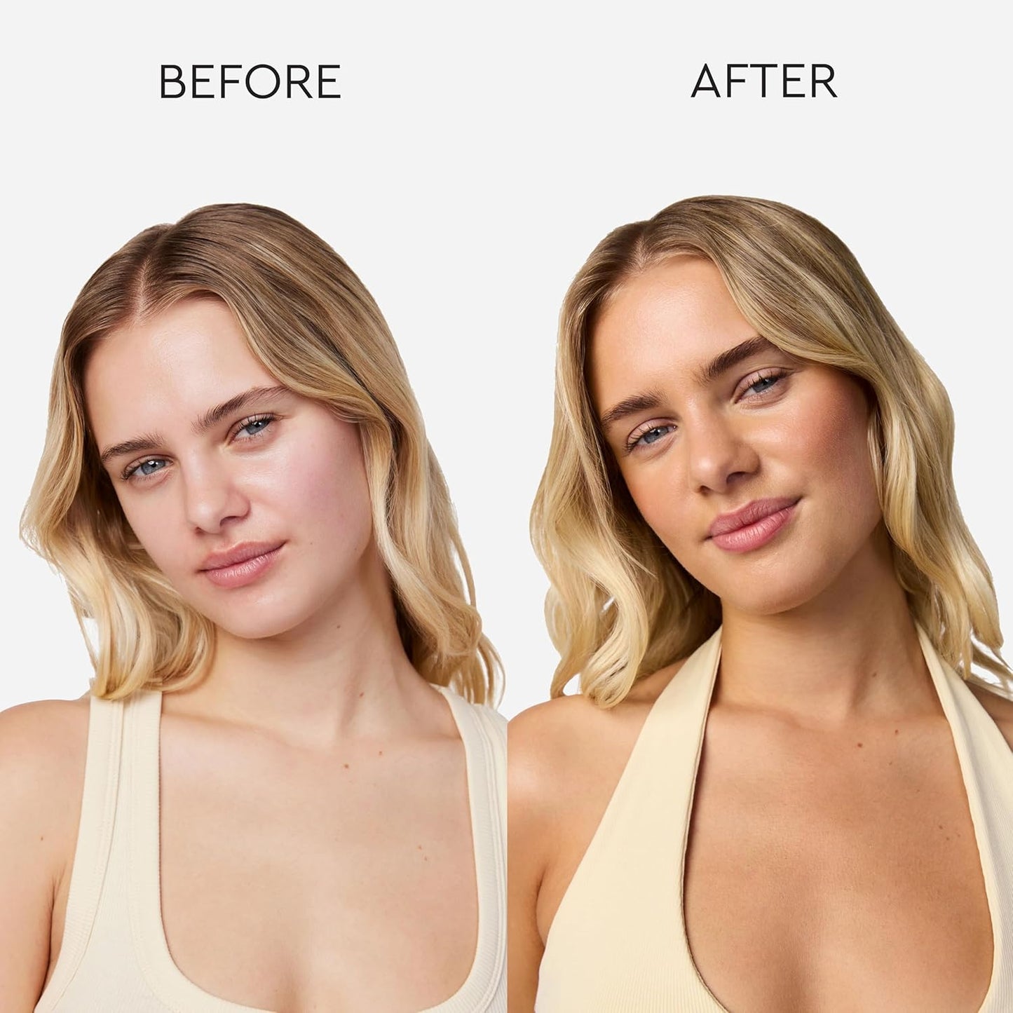 Medium Self Tan Drops, Streak-Free Body & Face Tanning Drops, No Fake Tan Smell, for Moisturizer & Lotion, Bronzing Face Tanner, Skincare Ingredients, Vegan, 1.01 Fl. Oz/30 Ml Bottle