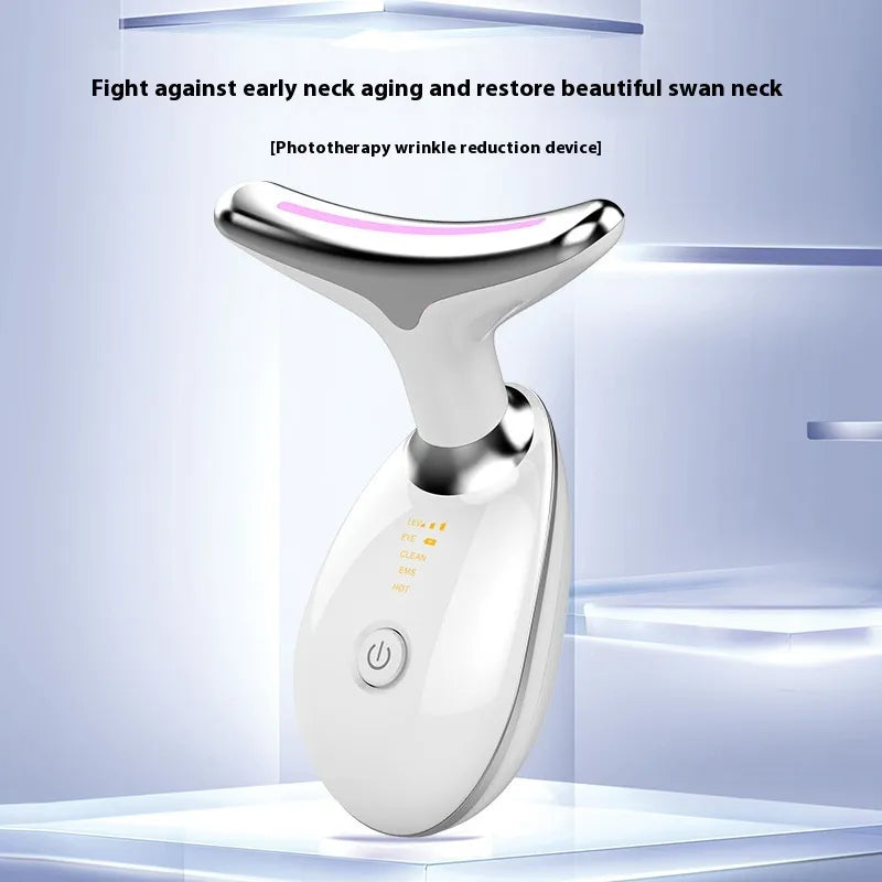 Taviona™ V-Lift Contour Pro skincare device with sleek design and control buttons for facial contouring and lifting treatments