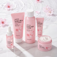 Sakura Glass Skin Ritual — Complete 5-Piece Collection