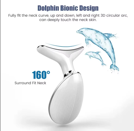 Taviona™ V-Lift Contour Pro facial lifting device with ergonomic design and multiple attachment heads for skin contouring.
